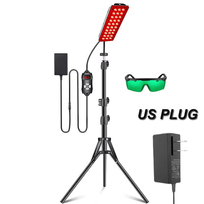 Red Light Therapy Lamp for Full Body Infrared Light Device Face LED Light Body Pain Stress Relief Daily Skin Care 660Nm 850Nm